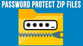 How to Password Protect a Zip File for Free