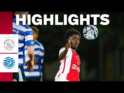 Highlights Jong Ajax - De Graafschap | Keuken Kampioen Divisie