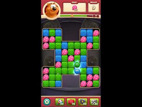 Toon Blast Level 3485 - NO BOOSTERS 🐻🐺🐱 | SKILLGAMING ✔️