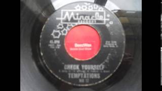 temptations - check yourself