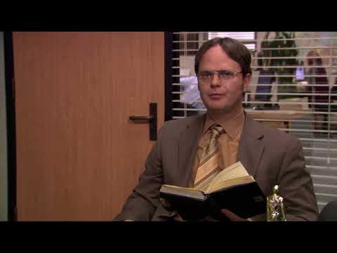 The Office — Michael: Why do you have a diary? Dwight: To keep secrets from my computer.