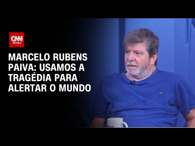 “Usamos a tragédia para alertar o mundo”, diz Marcelo Rubens Paiva | CNN ENTREVISTAS