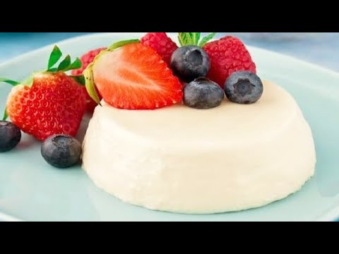 PANNA COTTA (ricetta fatta in casa) metodo semplice!