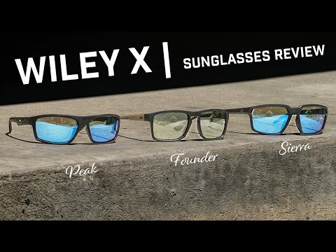 Wiley X Sunglasses Review | WX Founder, WX Sierra, & WX Peak