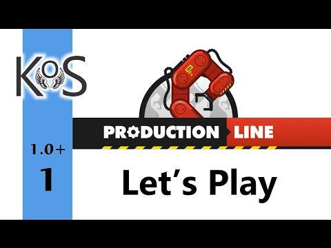 Production Line Ep 1: A Brand New Factory - Early Alpha, Let's Play, Gameplay 1.0+ Video