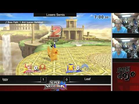 Leaf Vs. Iggy Singles Losers Semi-Finals For Glory 3