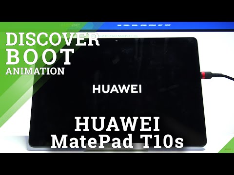Boot Animation in HUAWEI MatePad T10S – Loading Screen