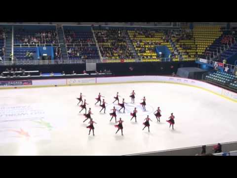 WJSSC 2015 Zagreb - Team Fintastic - Finland 2 - Free Skating