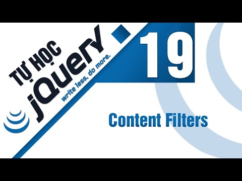 Lập trình jQuery Bài 19 Selectors Content Filter