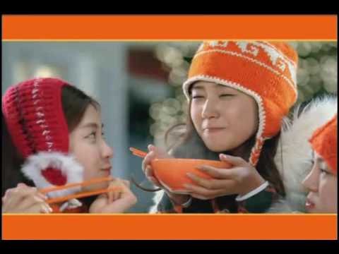 091130 SNSD Samyang Ramen New CF(Winter ver.) 30s