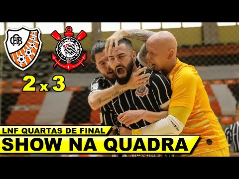 Carlos Barbosa 2 x 3 Corinthians Liga Nacional Futsal Quartas de final