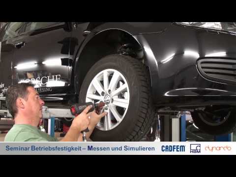 CADFEM und HBM Seminar: Betriebsfestigkeit - Messen und Simulieren