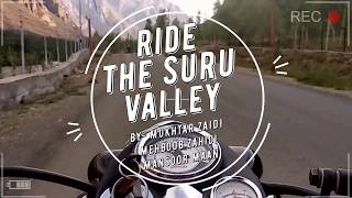preview picture of video 'Ride to the suru valley | travel vlogs | ladakh bike ride'