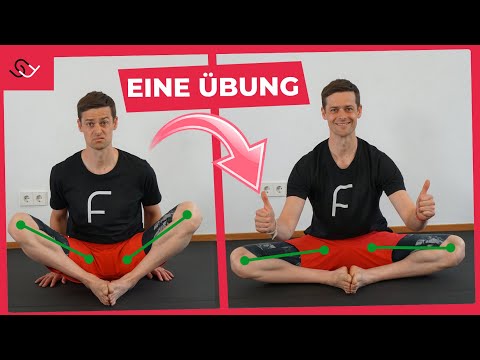 Hüfte öffnen - mit dieser einfachen Übung