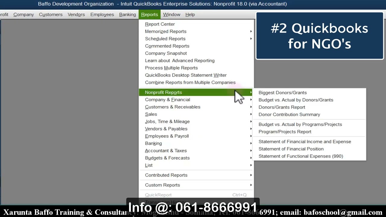 Diploma In Financial Management for NGO's: