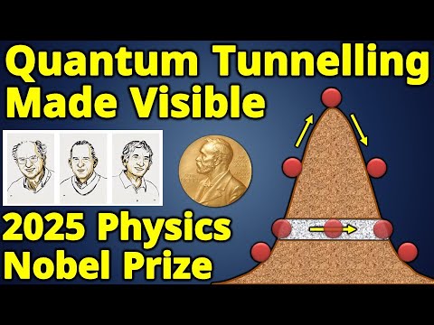 2025 Physics Nobel Prize Explained | Quantum Tunnelling Made Visible | Quantum Computers