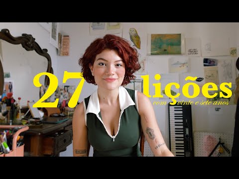 27 lessons at 27 years old