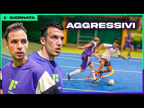 The first match of the championship! 🏆 FOOTWORK FC 5-a-side football tournament