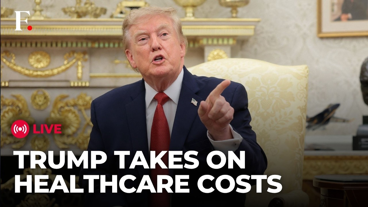 Trump LIVE: President Donald Trump Announces Healthcare Affordability Plan From Oval Office