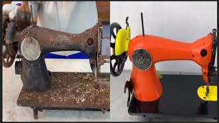 Restoration SINGER sewing machine antique Japan