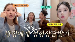 (충격적 결과💥)상상 이상 디테일한 중국 성형 상담 리얼 후기 from 중국 TOP 성형왕홍 왕징