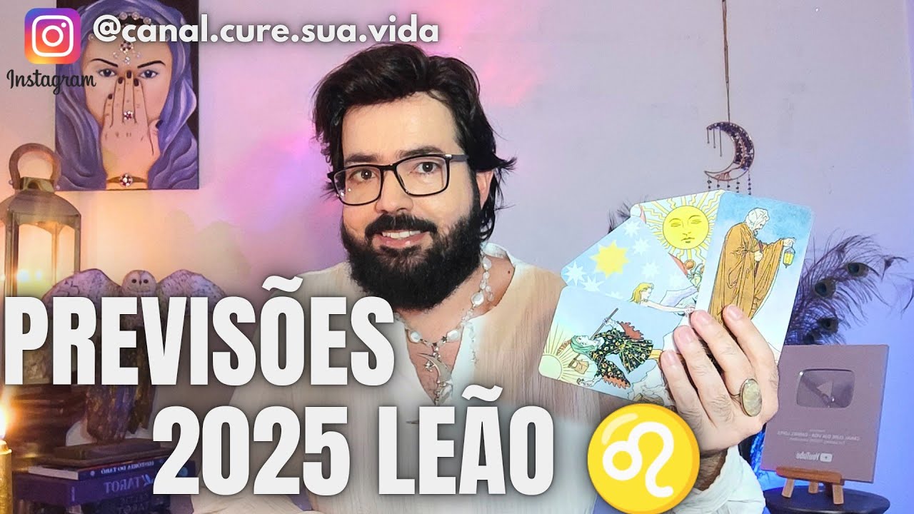 LEÃO ♌ PREVISÕES 2025: LEITURA COMPLETA MANDALA ASTROLÓGICA! #2025