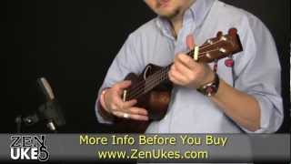 Video thumbnail for Riptide EUT-5NS Ukulele @ ZenUkes.com by Zen Ukes