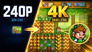 SNES 240p to 4K: What Upscaling Actually Does