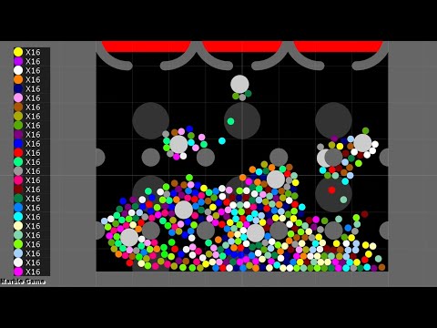 Survival Proliferation 29 - Marble Race in Algodoo