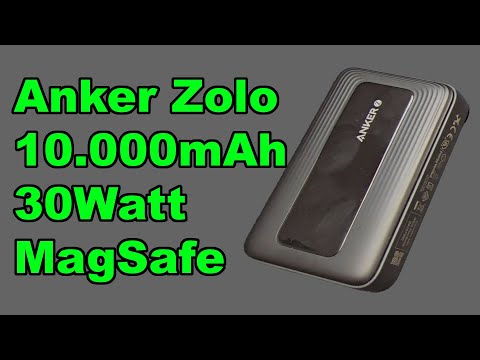 TEST - Anker Zolo Powerbank 30Watt MagSafe #anker #ankerpowerbank