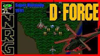 NRG: 5-10 Minutes of Gameplay - D-Force [Super Nintendo]