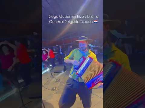Diego Gutierrez se llevo los aplausos en General Delgado #Itapua - Paraguay 🇵🇾