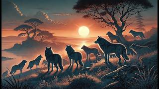 AI-Art: Esben and the Witch - "The Wolf's Sun"