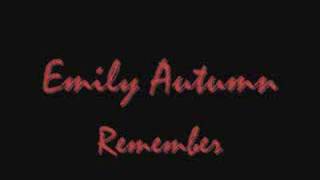 Emily Autumn- Remember