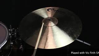 Video thumbnail for Bosphorus 22" Jazz Master Series Ride by The Drum Shop - Portland, Maine