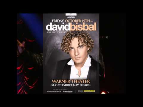 David Bisbal en Concierto 10.19.12 @ Warner Theatre DC