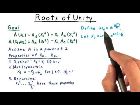 Roots of Unity - Georgia Tech - Computability, Complexity, Theory: Algorithms