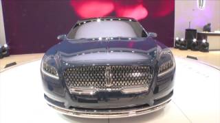 El nuevo Lincoln Continental Concepto y otros autos nuevos 2016 desde NY