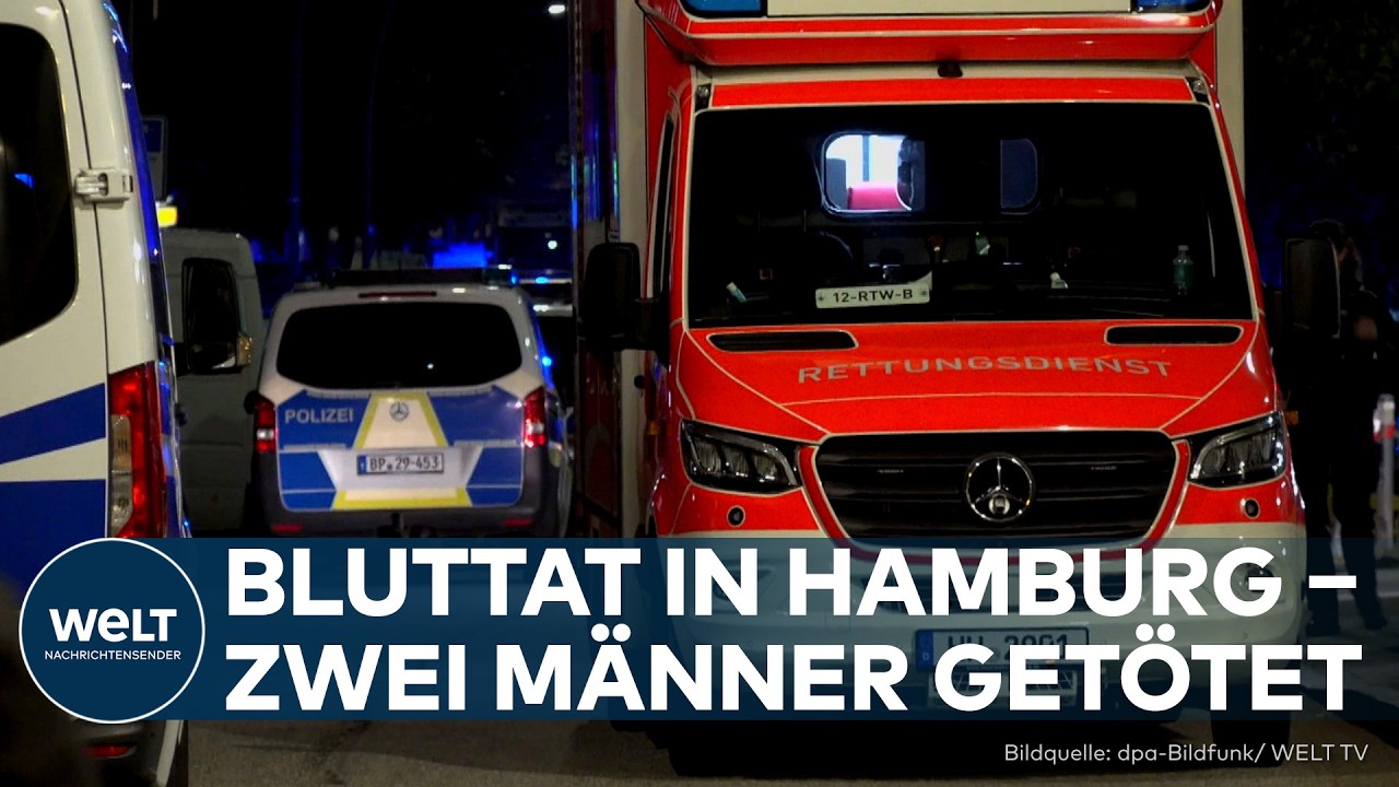 HAMBURG: Großeinsatz nach Bluttat auf Fabrikgelände – Mindestens zwei Männer getötet, Fahndung läuft