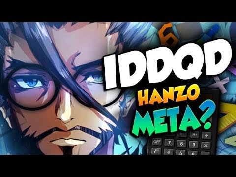 IDDQD DPS HANZO META?! [ OVERWATCH SEASON 19 TOP 500 ]