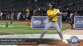 Dante Nori Prospect Video, OF, Northville High School Class of 2024