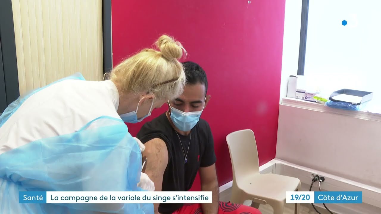 Nice : la campagne de vaccination pour lutter contre la variole du singe s'intensifie
