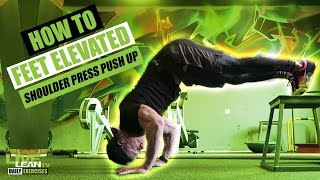 Download lagu How To Do A Feet Elevated Pike Push Up | Exercise Demonstration Video and Guide mp3