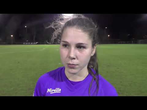 Sien Vandersanden  na SV Zulte Waregem - KRC Genk Ladies op 21.11.2020