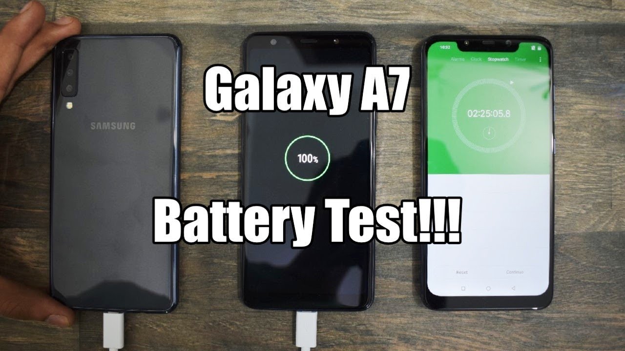 Samsung Galaxy A7 (2018) Battery Charging Test!!!