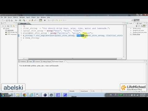 The Str_replace Function In Php