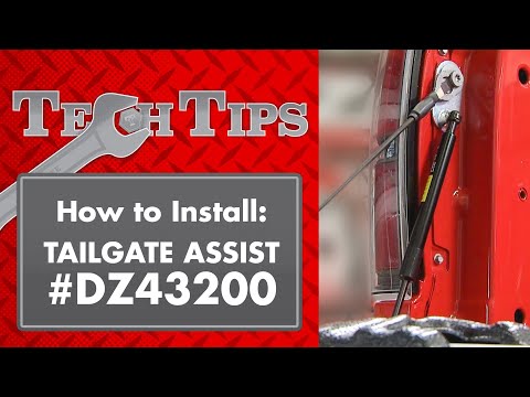 How to Install a Tailgate Assist – #DZ43200 – Tech Tips