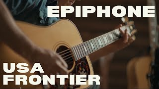 Video thumbnail for Epiphone USA Frontier Acoustic Guitar Demo by Palen Music Center