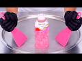 Mogu Mogu Raspberry Ice Cream Rolls ASMR