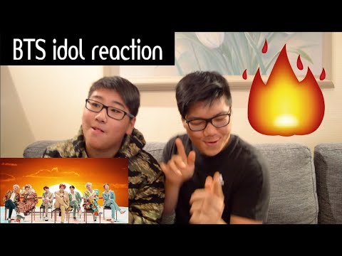 Non-talented kpop fans reacts to BTS (방탄소년단) 'IDOL' Official MV Video
